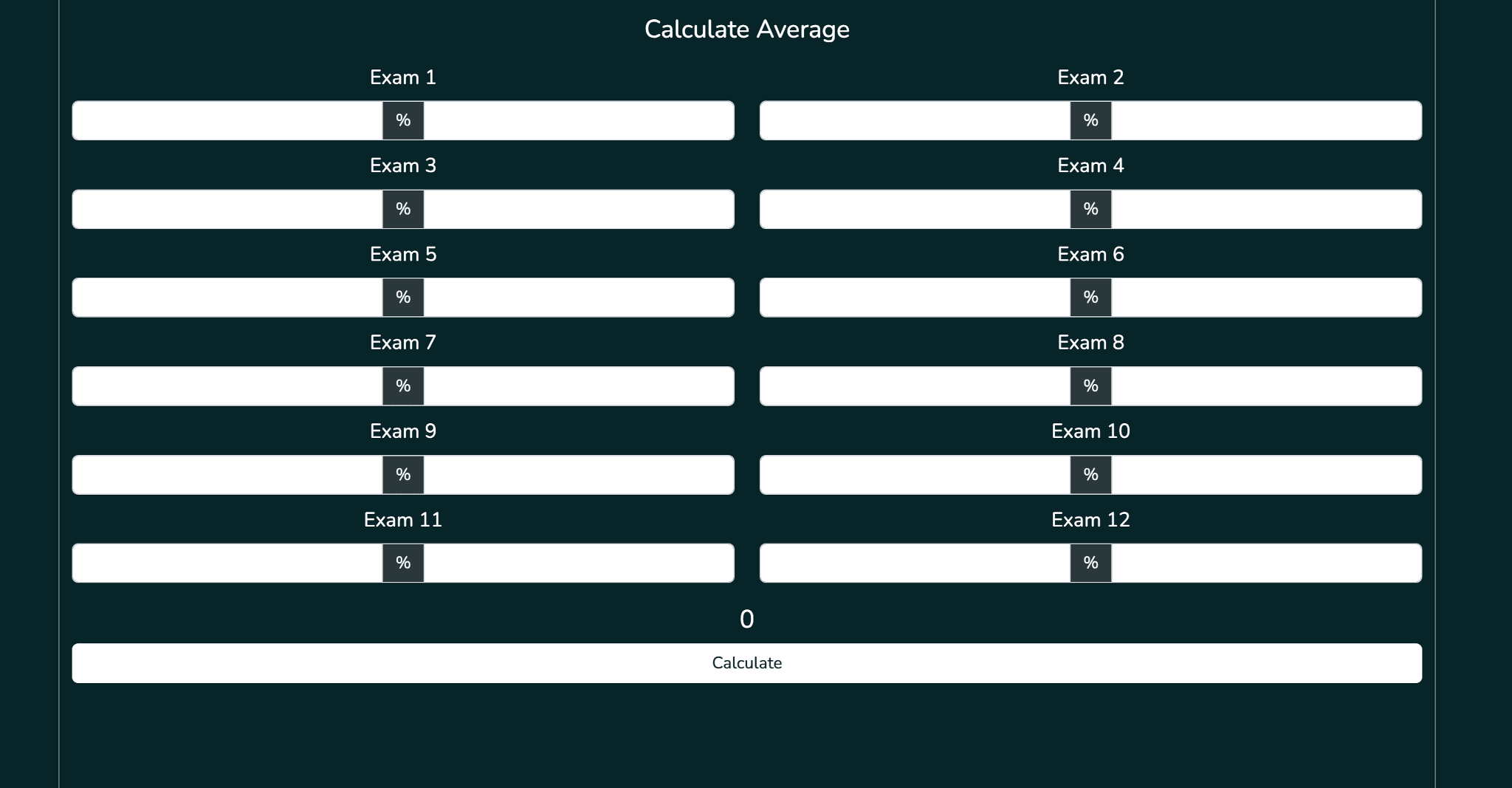 Calculate Average